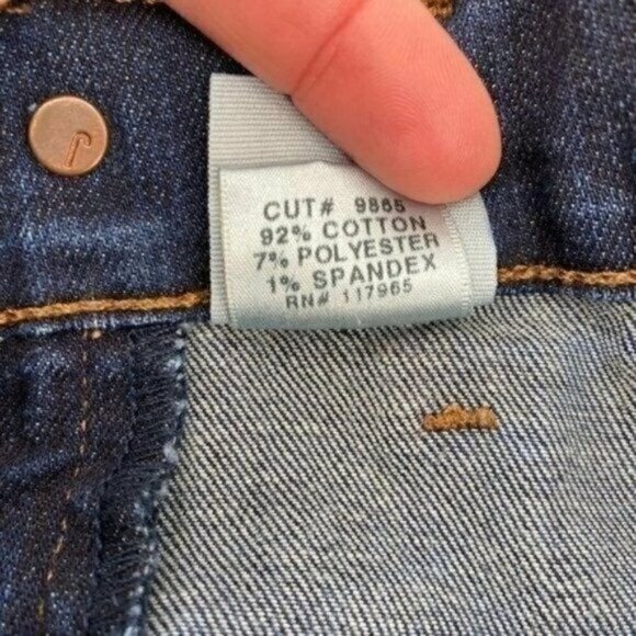 J Brand Mama Maternity Double Elastic Panel Dark Wash Bootcut 28 Jeans - Picture 12 of 12